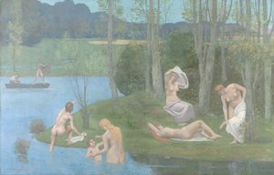 夏 作： Pierre Puvis de Chavannes