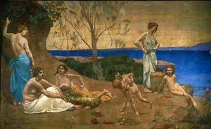  作： Pierre Puvis de Chavannes