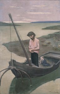 貧しい漁師 作： Pierre Puvis de Chavannes