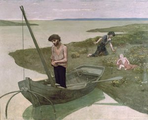 貧しき漁夫 作： Pierre Puvis de Chavannes