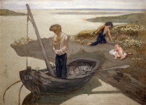 貧しい漁師、1879 作： Pierre Puvis de Chavannes