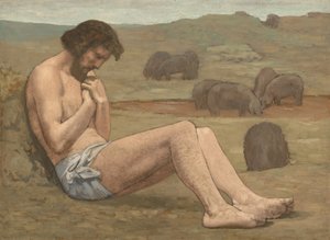 放蕩息子、おそらくc。 1879年。 作： Pierre Puvis de Chavannes