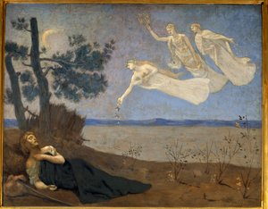 夢です。ピエール・ピュヴィス・ド・シャヴァンヌ（1824-1898）の絵画