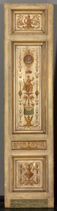 二重葉のドア、1790 年代。 作： Pierre Rousseau