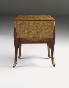 ルイ15世の箪笥、c.1765-70（オルモルに取り付けられたチューリップウッド、シカモア、アマランサス、寄木細工）（463004、465390、465391も参照） 作： Pierre Roussel