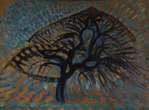 リンゴの木、点描画バージョン