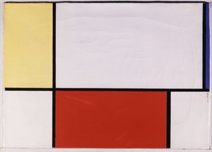 組成 作： Piet Mondrian