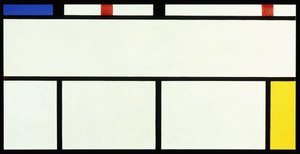 組成 作： Piet Mondrian