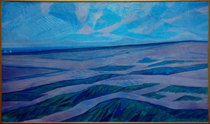 砂丘の風景 作： Piet Mondrian