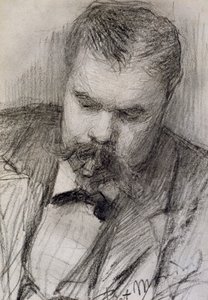 フリッツ・モンドリアンの肖像 作： Piet Mondrian
