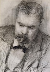 フリット・モンドリアンの肖像、1898年、 作： Piet Mondrian