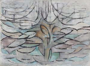 開花のリンゴの木、1912年。