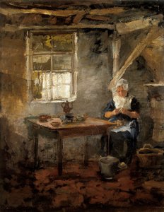 オランダのインテリアの女性、1899年