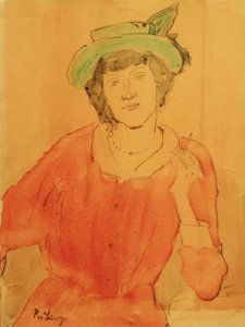ゼーラント教会の塔（ドンブルグへの教会の塔） 作： Piet Mondrian