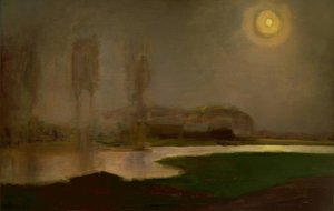夏の夜 作： Piet Mondrian