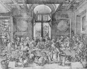 最後の晩餐 作： Pieter (circle of) Coecke van Aelst