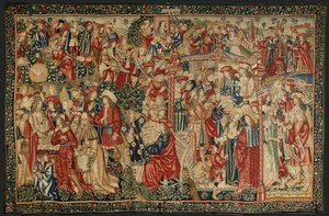 The parable of the laborers in the vineyard, c.1500 (tapestry)   1454793   ja       japanese Successfully Translated  Original: Robert Douglas Translat: Robert Douglas 1438815 ja japanese Successfully Translated Original: Portrait of Jiang Qing (1914-1991)