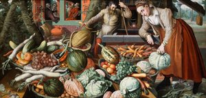 マーケットシーン 作： Pieter Aertsen