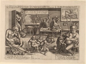 ふしだらな家庭 作： Pieter Balten