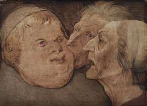 カーニバルと四旬節の間の争い 作： Pieter Bruegel d.Æ.