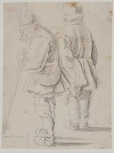 二人の農家 作： Pieter Bruegel d.Æ.