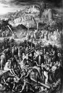ゴルゴタ、1604 作： Pieter Bruegel the Elder