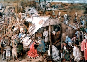 王家の礼拝、c1556-1562 作： Pieter Bruegel the Elder