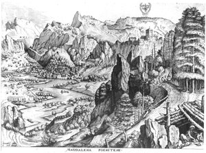 ヒエロニムスボッシュ（c.1510-70）によって刻まれた後悔マグダレンc。 1555-57 作： Pieter Bruegel the Elder