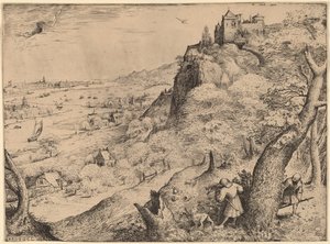 ウサギの狩人 作： Pieter Bruegel the Elder