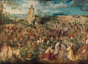 ドイツ語：Kreuztragung Christi カルバリーへの行列