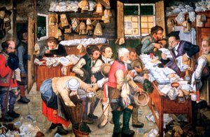 レンタル日、c1584-1638 作： Pieter Brueghel the Younger