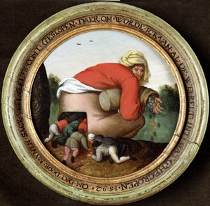 お世辞 作： Pieter Brueghel the Younger