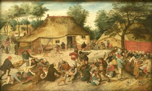 農民の結婚式 作： Pieter Brueghel the Younger