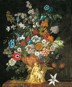 11月、花の12ヶ月から、静物の花のカレンダー 作： Pieter Casteels