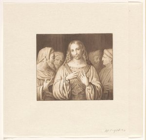 律法学者の中の若いキリスト 作： Pieter Christoffel Wonder
