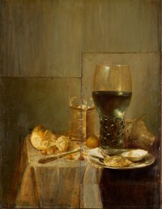 静物 作： Pieter Claesz