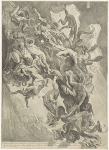 のろわれた者の堕落 作： Pieter Claesz. Soutman