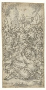 キリストの捕われの身 作： Pieter Coecke van Aelst (I)