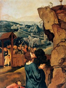 庭の苦悶、詳細、1527年-1530年。 作： Pieter Coecke van Aelst