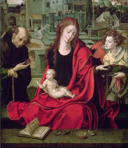 聖家族、16世紀 作： Pieter Coecke van Aelst
