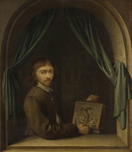 画家の肖像 作： Pieter Cornelisz. van Egmondt (attributed to)