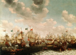 四日間の戦い 作： Pieter Cornelisz van Soest
