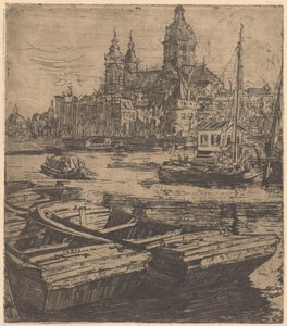 アムステルダムの聖ニコラス大聖堂 作： Pieter Dupont