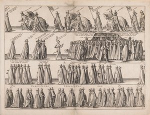 ウィレム・ローデウェイクの葬儀 作： Pieter Feddes van Harlingen