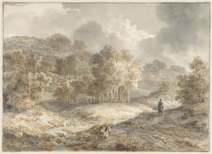 丘の風景 作： Pieter Francis Peters jr.