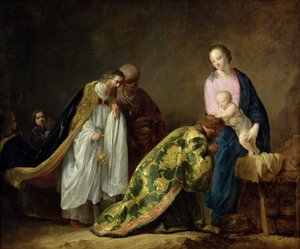 賢者の礼拝、1638年。 作： Pieter Fransz de Grebber