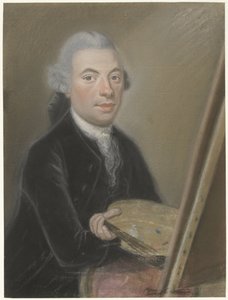 ヤン・ファン・オスの肖像 作： Pieter Frederik de la Croix