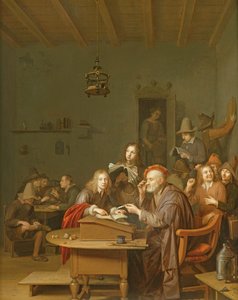 学校の部屋のインテリア 作： Pieter Harmansz Verelst