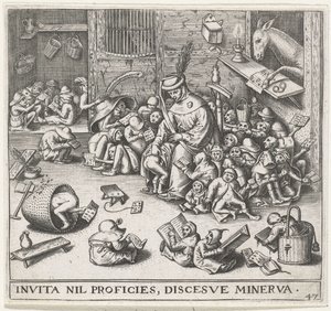 学校のお尻 作： Pieter Heyden van der