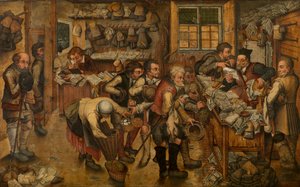 ヴィレッジ・ローヤー（油彩） 作： Pieter III Brueghel